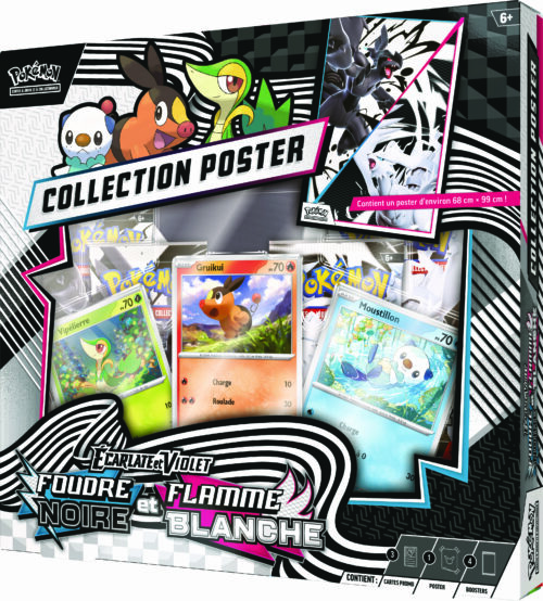 Pokémon - Coffret Collection Poster - EV10.5 Foudre Noire et Flamme Blanche